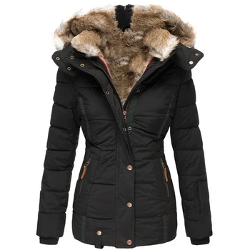 OLIVIA™ - WARM WINTER COAT WITH FUR LINING