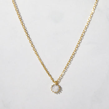 Tiny Choker Bezel Necklace