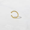 Minimalist Conch Spiral Ear Cuff Hoop