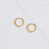 Cubic Zirconia Pavé Huggies Earrings