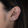 Minimalist Conch Spiral Ear Cuff Hoop