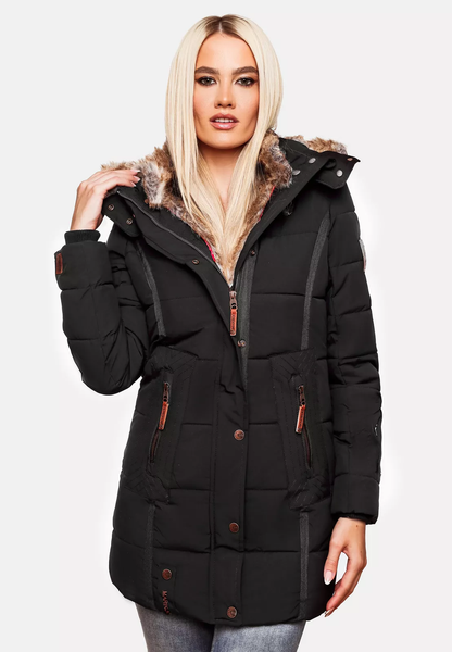 OLIVIA™ - WARM WINTER COAT WITH FUR LINING